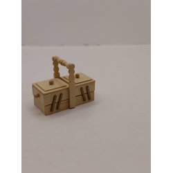 Sy kasse i umalet tr� (brugt) 1:12