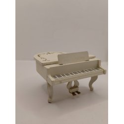 Flygel i tr�. Lundby Rokoko fra 1950'erne (brugt/lidt defekt) 1:16