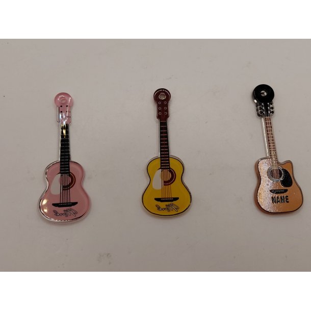 1 stk flad guitar (ny) 1:16/1:18