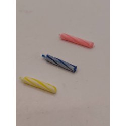 1 stk Stearinlys (h�ndlavet) 