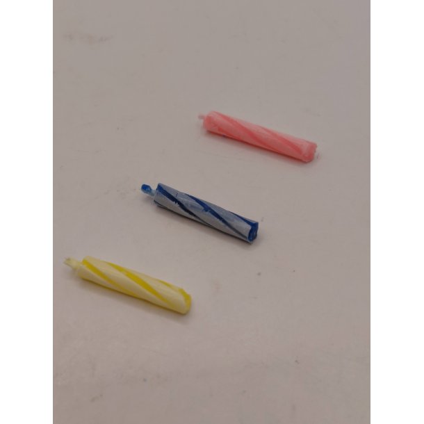 1 stk Stearinlys (h�ndlavet) 