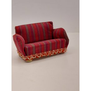 Sofa. Lundby (vintage) 1:16