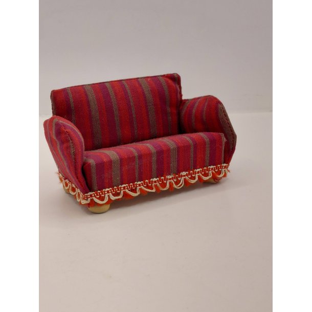 Sofa. Lundby (vintage) 1:16
