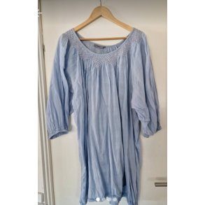Bluse med � �rmer 100 % bomuld (brugt)