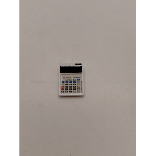 Lommeregner i metal (ny) 1:12/1:16