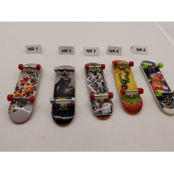 1 stk Finger skateboard (brugte)