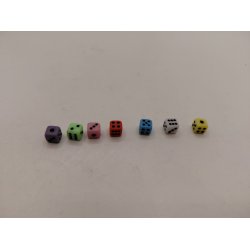 1 stk Terning i plastik (ny)