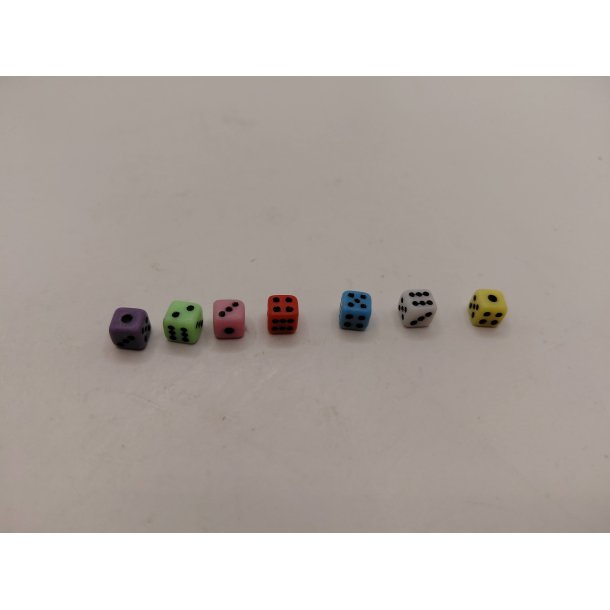 1 stk Terning i plastik (ny)