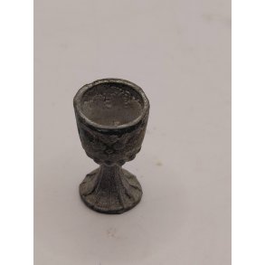 Vinglas/pokal i tin (antik)