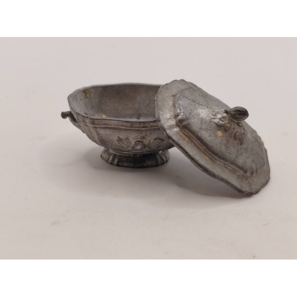 Suppe terrin i tin (antik)