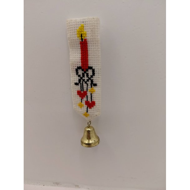 Klokkestreng (h�ndlavet) 8,5 x 2,2 cm