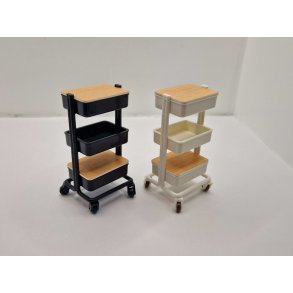 Kkken vogn i plastik (ny)