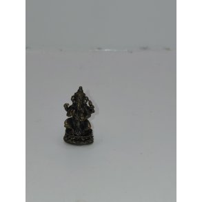 Figur af den hinduistiske gud Ganesha. I metal (brugt)