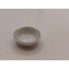 Sk�l/servantefad i porcel�n (vintage)