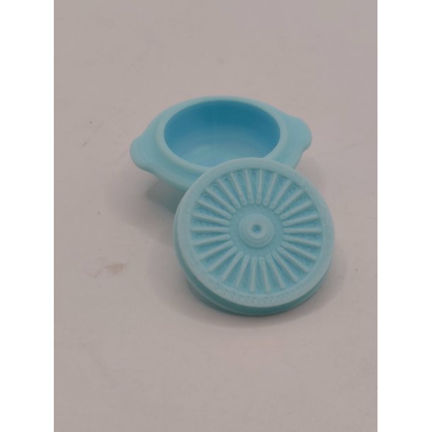 Sk�l med l�g i plastik "Tupperware look a like" (ny) (stor)