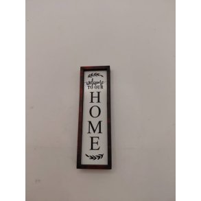 Skilt med tr�ramme (ny)