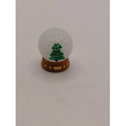 Sne kugle med 2 sider i gummi (ny)