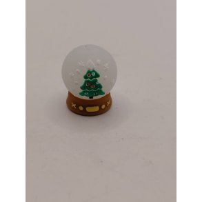 Sne kugle med 2 sider i gummi (ny)