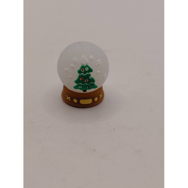 Sne kugle med 2 sider i gummi (ny)