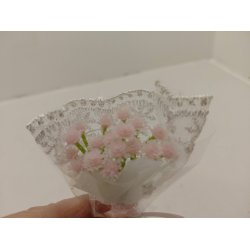 Buket med lyser�de blomster (ny) 1:12