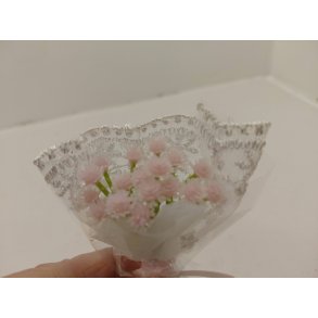 Buket med lyser�de blomster (ny) 1:12