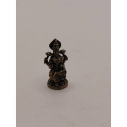 Hinduiske gudinde Saraswati i metal (vintage)
