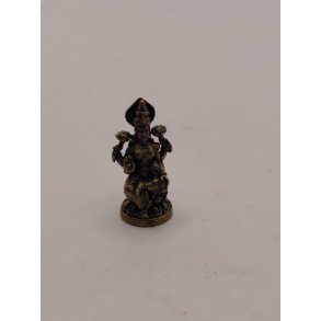 Hinduiske gudinde Saraswati i metal (vintage)