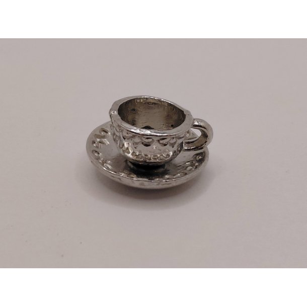 Mokka/Te kop i metal (brugt) 1:16