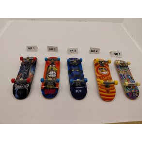 1 stk Finger skateboard (brugte)