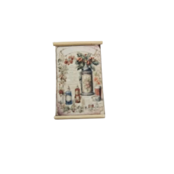 Billede af vinflaske (hndlavet)