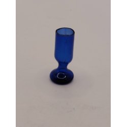 Glas eller lille vase i rigtig glas (brugt/som ny)