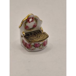 Reutter saltkar i porcel�n (brugt/som ny)