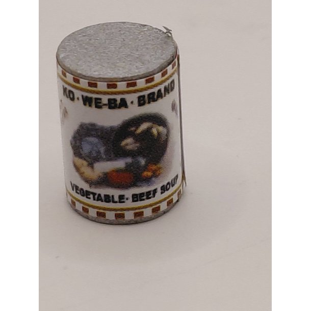 D�se med suppe (brugt)