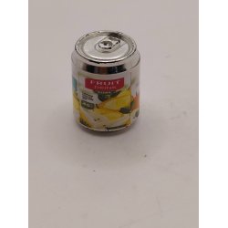 D�se med frugt drik (brugt)