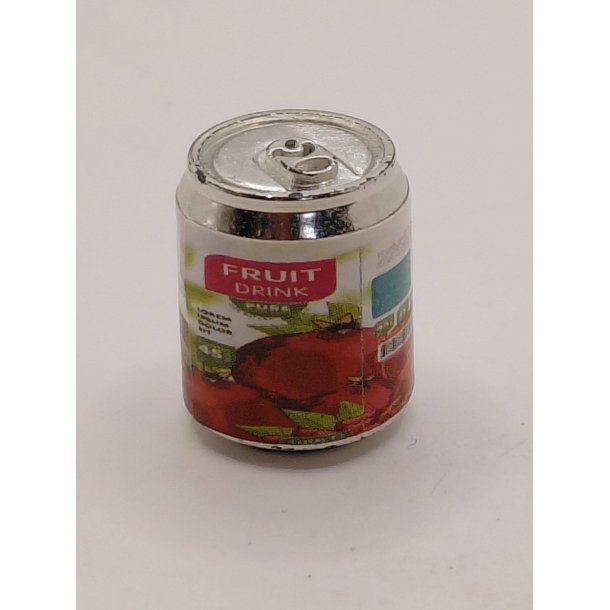 D�se med frugt drik (brugt)
