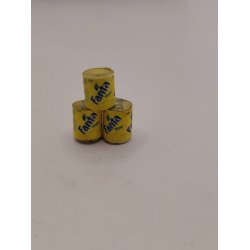 T�rn med 3 Fanta d�se sodavand (vintage)