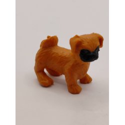 Pekingeser hvalp I plastik fra 1993 (brugt)