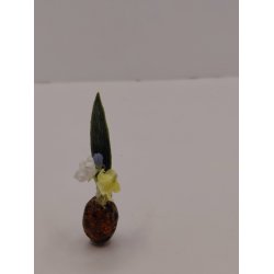 Blomster i vase (brugt)