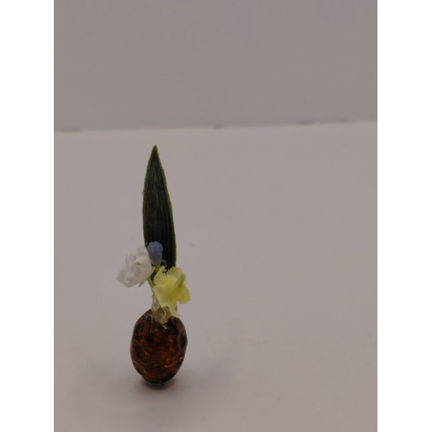 Blomster i vase (brugt)