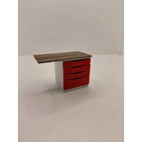 Brio k�kken modul med skuffer fra 1960 (vintage/meget fin stand) 1:16