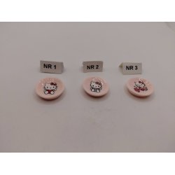 1. stk Hallo Kitty tallerken/fad i plastik (nyt)