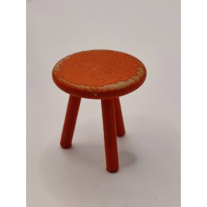 Skammel i tr� (vintage med patina)