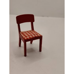 Spisebordsstol i tr� (vintage) 1:18