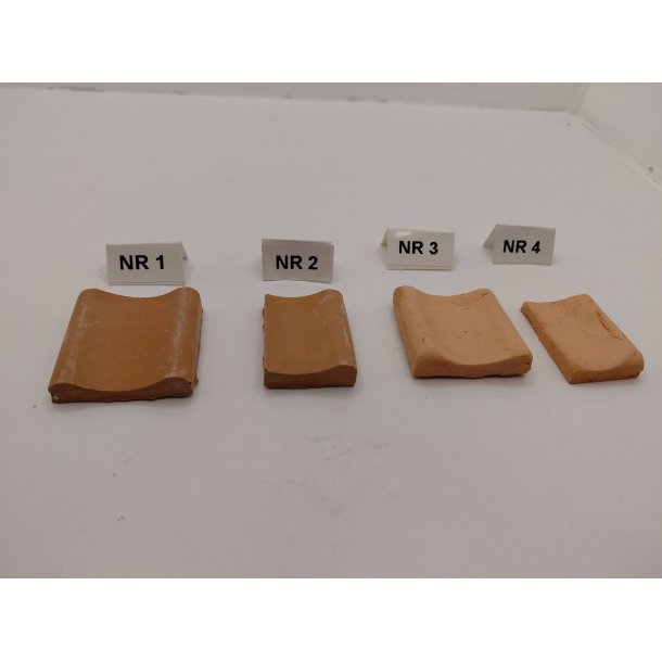 1 stk Terrakotta sten (nye)