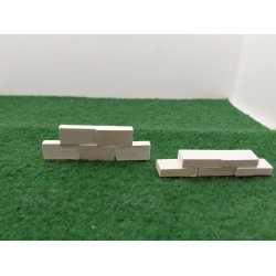 10 stk hvide mursten (nye)