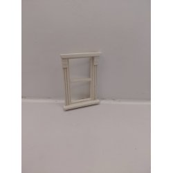 Vindue i tr� uden ruder (brugt)