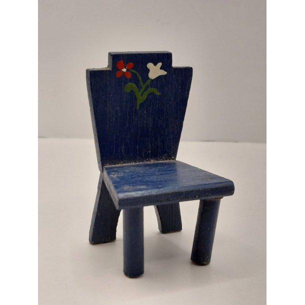 M�rkebl� stol i tr� (vintage)