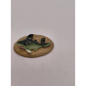 Haj p� tr�plade (brugt)