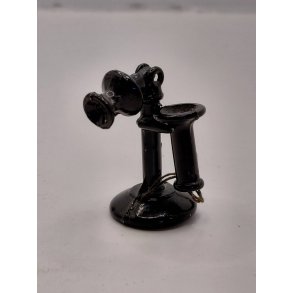 Gammeldags telefon i metal (brugt)