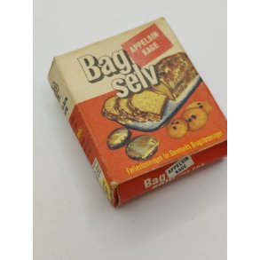 FDB bag selv appelsin kage stor �ske i kraftig karton. DANSK (vintage)